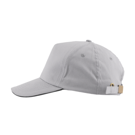 Cap 5 panel brushed - Topgiving