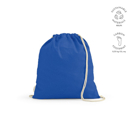 Trekkoordtas gerecycled katoen 140 g/m2 - Topgiving