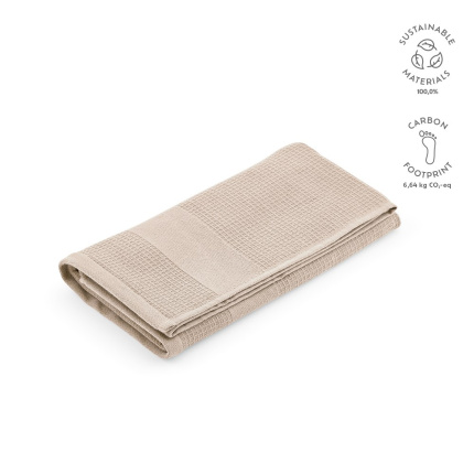 Handdoek 70 x 140 cm gerecycled katoen 500 grams EU - Topgiving