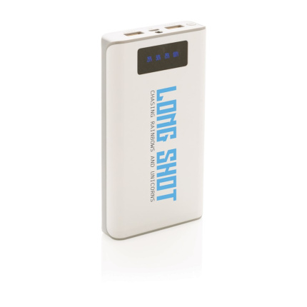 10.000 mAh powerbank met display - Topgiving