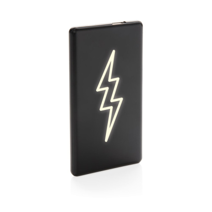 Light up logo 4.000 mAh powerbank - Topgiving