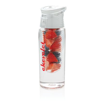 Afsluitbare waterfles met infuser - Topgiving