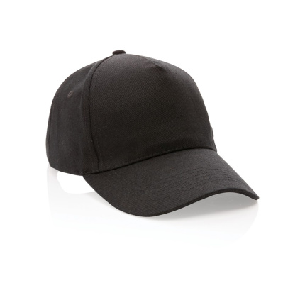 Impact AWARE™ 5 panel 280gr recycled katoenen cap - Topgiving