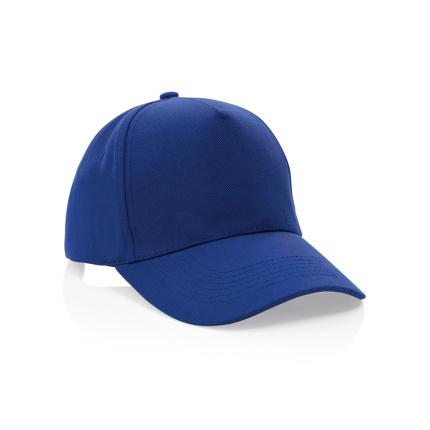 Impact AWARE™ 5 panel 280gr recycled katoenen cap - Topgiving