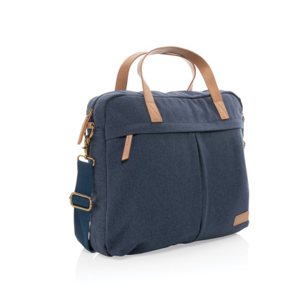 Impact AWARE™ 16 oz. recycled canvas laptoptas - Topgiving