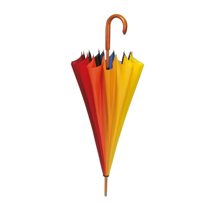 Falcone - Regenboog paraplu - Handopening - 110 cm - Multi kleur - Topgiving
