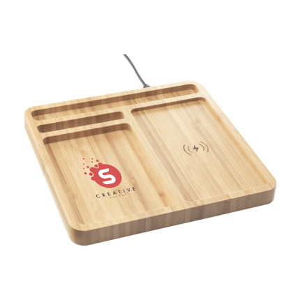 Bamboo Organizer oplader - Topgiving