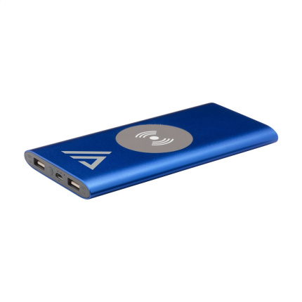 Aluminium 8000 Wireless Powerbank draadloze oplader - Topgiving