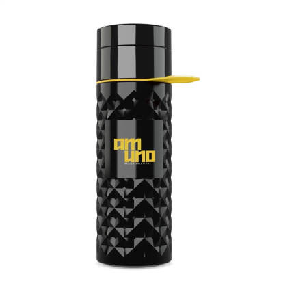 Join The Pipe Nairobi Ring Bottle Black 500ml waterfles - Topgiving