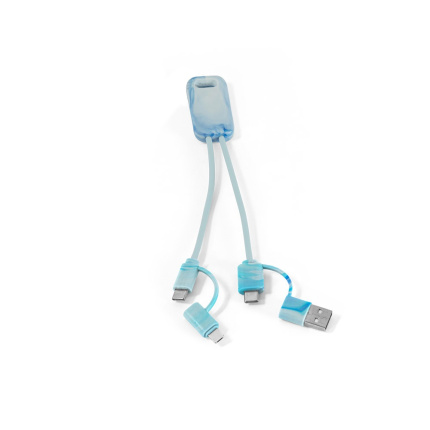 Supersnelle 6-in-1 kabel gemaakt van gerecycled PET (100% rPET) - Topgiving