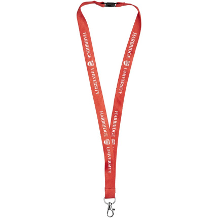 Julian bamboe lanyard met veiligheidssluiting - Topgiving