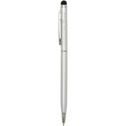 Ore aluminium balpen met stylus (blauwe inkt) - Topgiving