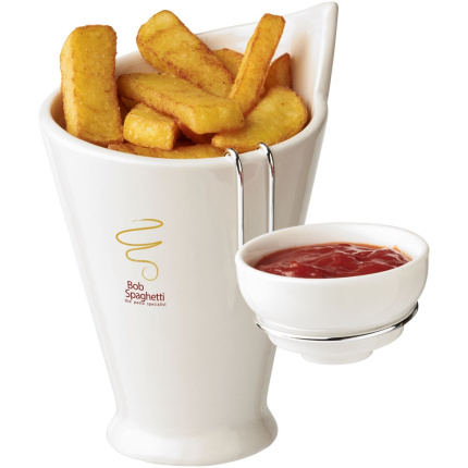 Chase houder voor frites en saus - Topgiving