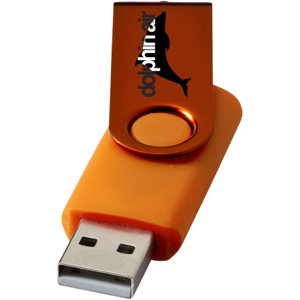 Rotate-metallic USB 2GB - Topgiving