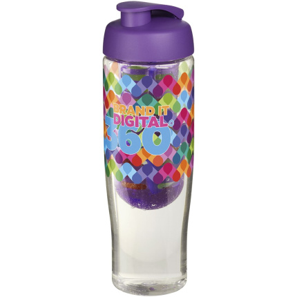 H2O Active® Tempo 700 ml sportfles en infuser met flipcapdeksel - Topgiving