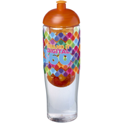 H2O Active® Tempo 700 ml bidon en infuser met koepeldeksel - Topgiving