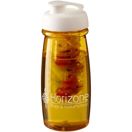 H2O Active® Pulse 600 ml sportfles en infuser met flipcapdeksel - Topgiving