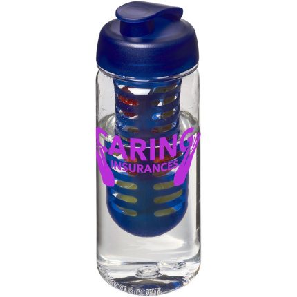 H2O Active® Octave Tritan™ 600 ml sportfles en infuser met flipcapdeksel - Topgiving