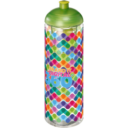 H2O Active® Vibe 850 ml drinkfles en infuser met koepeldeksel - Topgiving