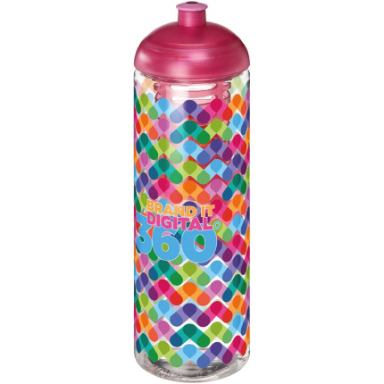 H2O Active® Vibe 850 ml drinkfles en infuser met koepeldeksel - Topgiving