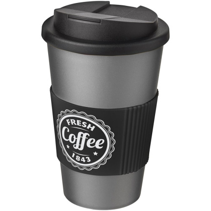 Americano® 350 ml geïsoleerde beker met handvat - Topgiving