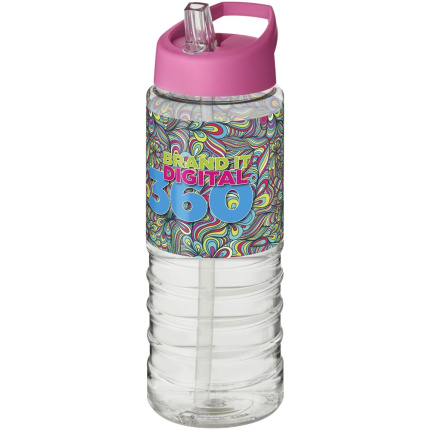 H2O Active® Treble 750 ml sportfles met tuitdeksel - Topgiving