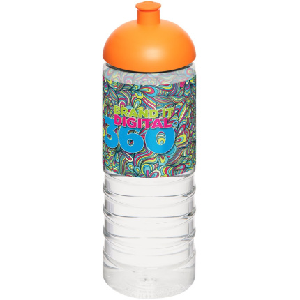 H2O Active® Treble 750 ml sportfles met koepeldeksel - Topgiving