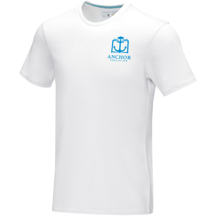 Azurite heren T-shirt met korte mouwen GOTS biologisch textiel - Topgiving