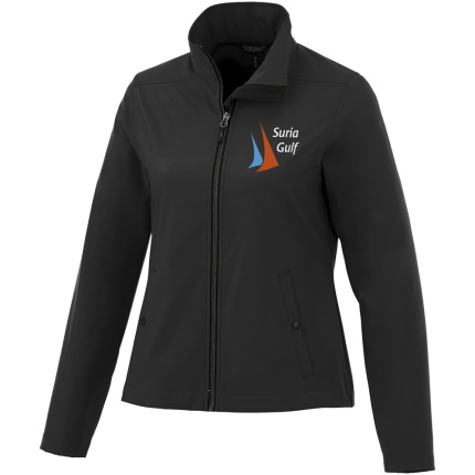 Karmine softshell dames jas - Topgiving