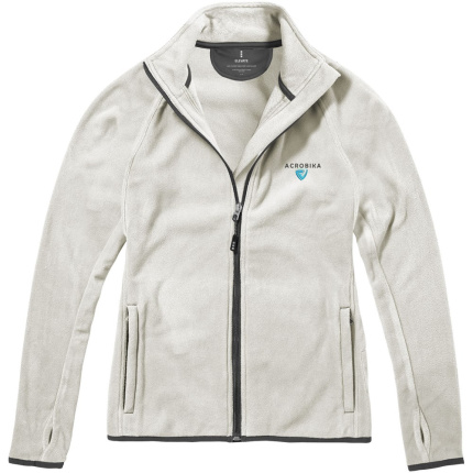 Brossard fleece dames jas met ritssluiting - Topgiving