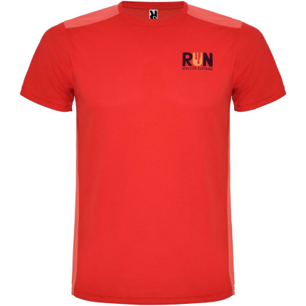 Detroit sportshirt met korte mouwen voor kinderen - Topgiving