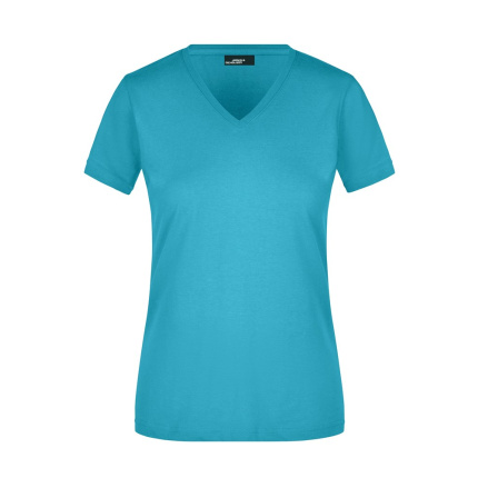 Ladies' Slim Fit V-T - Topgiving