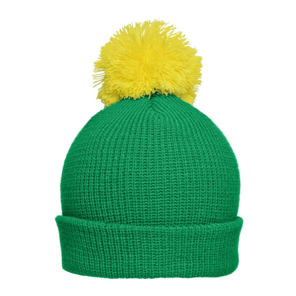 Pompon hat with brim - Topgiving