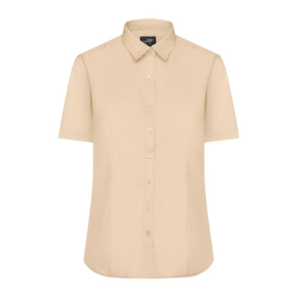 Ladies' Shirt Shortsleeve Poplin - Topgiving