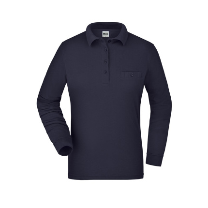 Ladies' Workwear Polo Pocket Longsleeve - Topgiving