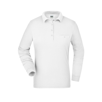 Ladies' Workwear Polo Pocket Longsleeve - Topgiving