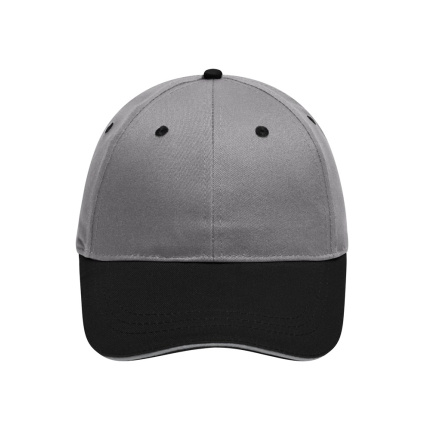 6 Panel Brushed Sandwich Cap - Topgiving