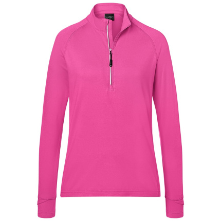 Ladies' Sports  Shirt Halfzip - Topgiving