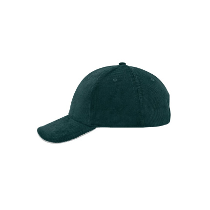 6 Panel Corduroy Sandwich Cap - Topgiving