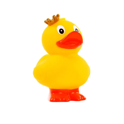 Squeaky duck standing crown - Topgiving