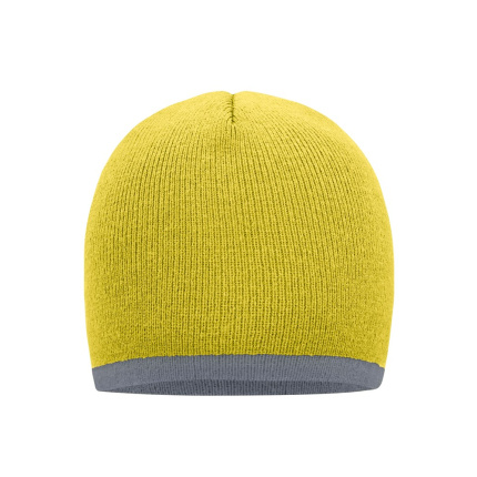 Beanie with Contrasting Border - Topgiving