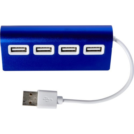 Aluminium USB hub Leo - Topgiving