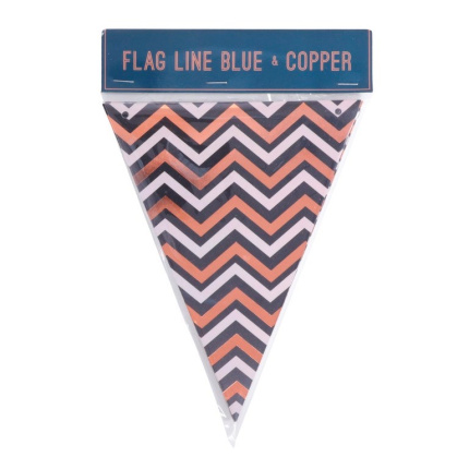 SENZA Vlaggenlijn Koper - Topgiving