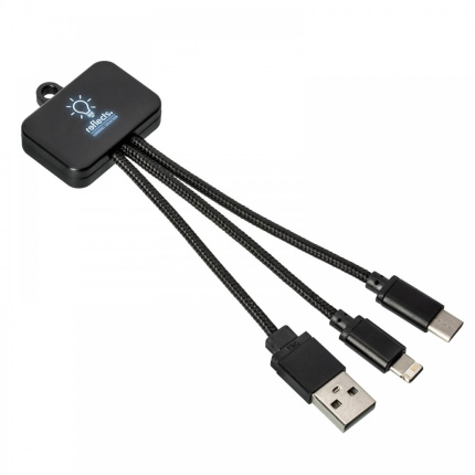 3-in1 Laadkabel REEVES-TARRAGONA - Topgiving