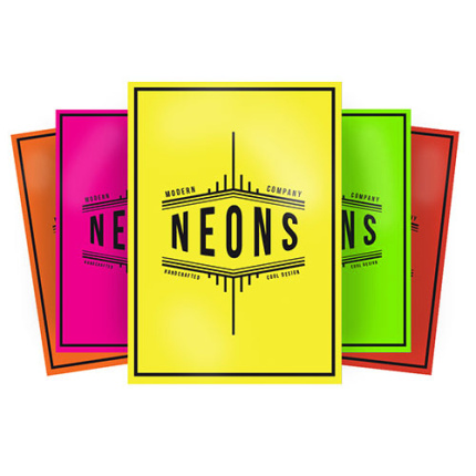 Neon posters - Topgiving