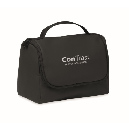 Toilettas met ophanghaak in pu - Topgiving