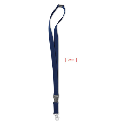 Lanyard, metalen haak. 20 mm - Topgiving