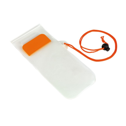 Transparant spatwaterdicht telefoontasje smart splash - Topgiving