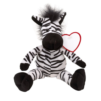 Pluche zebra lorenzo - Topgiving