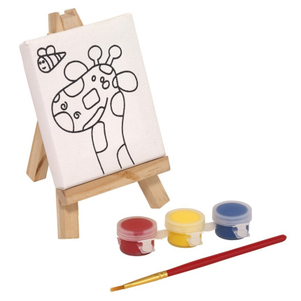 Schilderset voor kinderen brush & easel - Topgiving